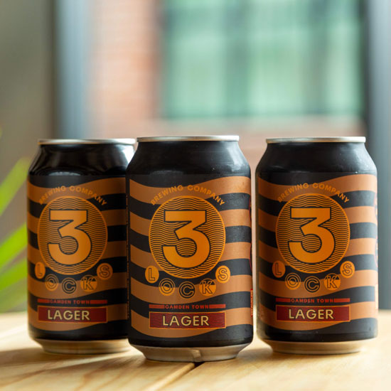 Lager beer artwork