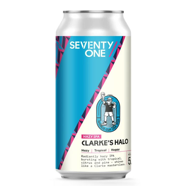 Clarke's Halo beer artwork