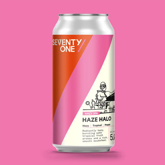 Haze Halo beer artwork