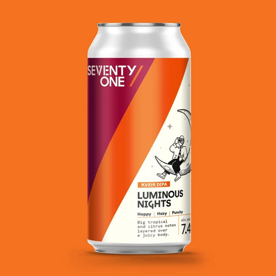 Luminous Nights beer artwork