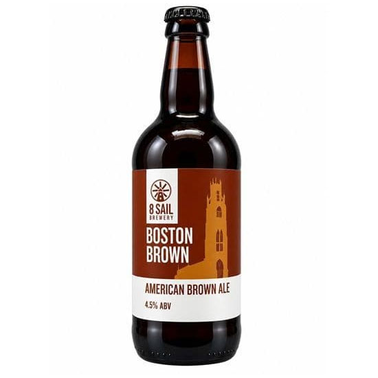Boston Brown beer artwork