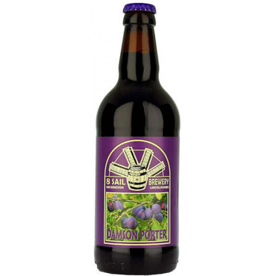 Damson Porter beer artwork