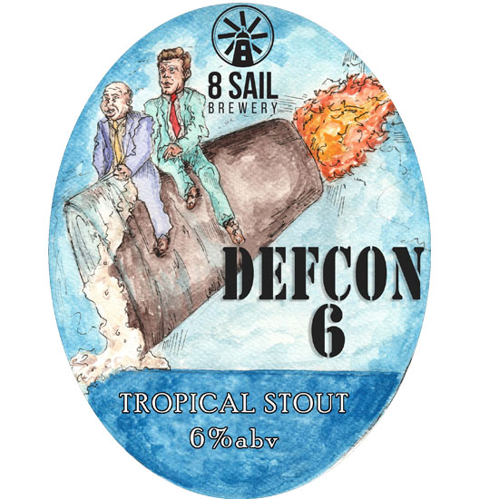 Defcon 6 beer artwork