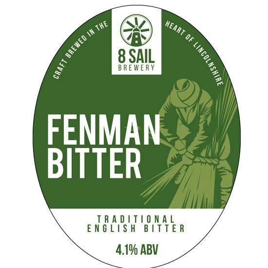 Fenman Bitter beer artwork