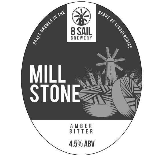 Mill Stone beer artwork