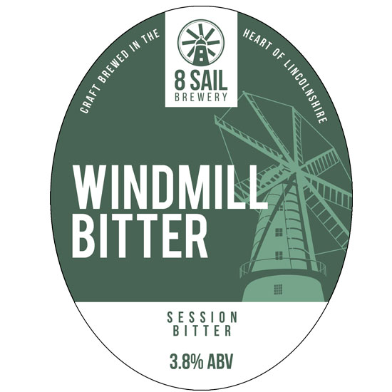 Windmill Bitter beer artwork