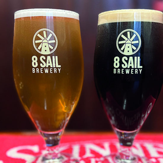 8 Sail Brewery Tap & Shop taproom