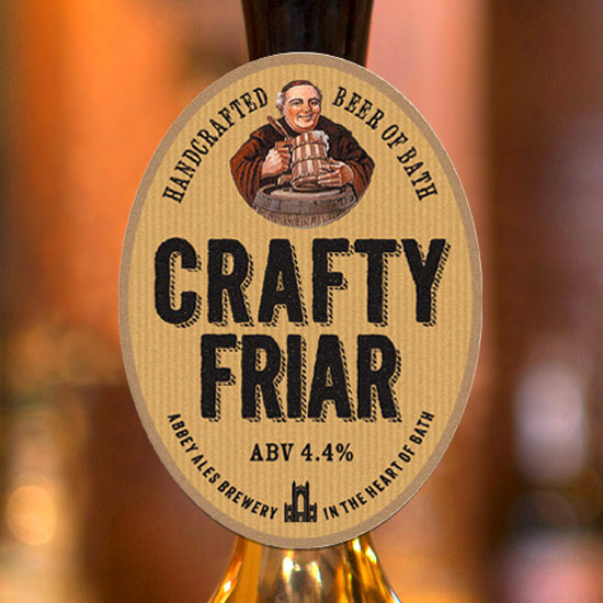Crafty Friar beer artwork