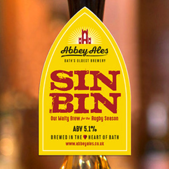 Sin Bin beer artwork
