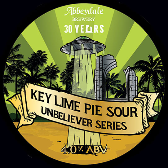 Key Lime Pie Sour beer artwork