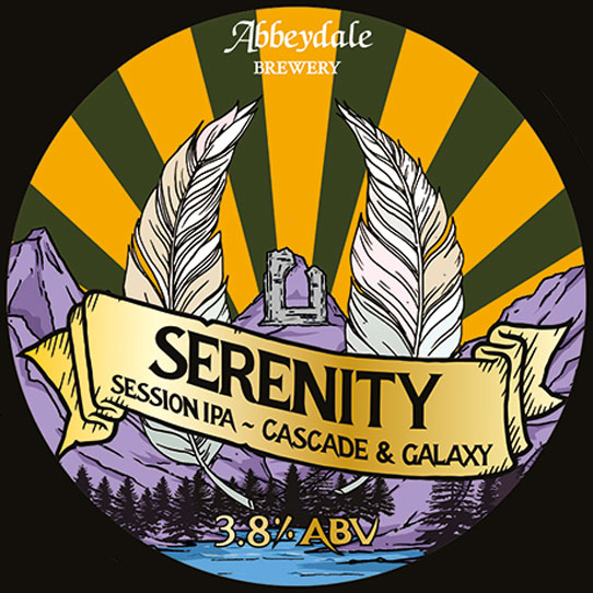 Serenity beer artwork