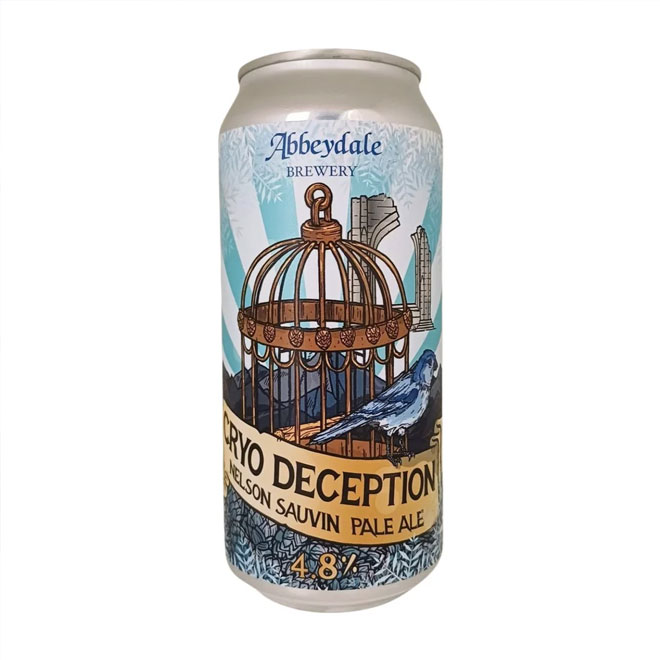 Cryo Deception beer artwork