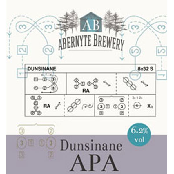 Dunsinane APA beer artwork