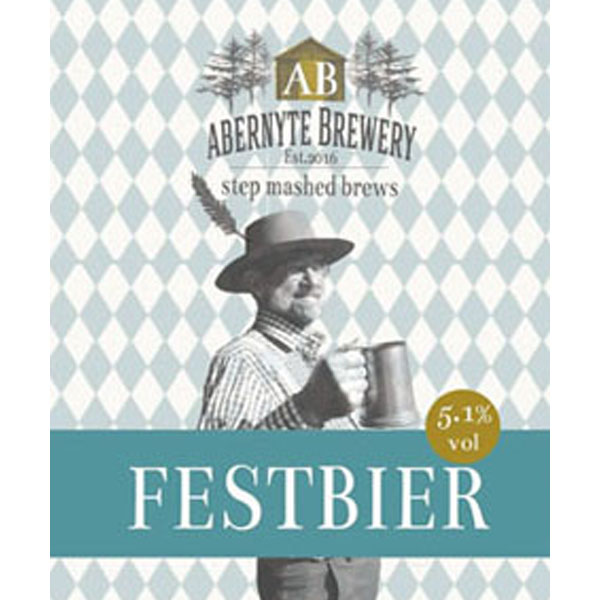 Abernyte Festbier beer artwork