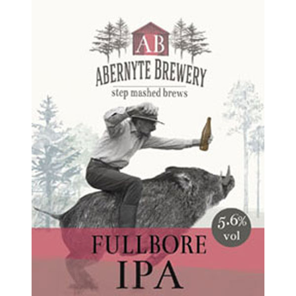 Fullbore IPA beer artwork
