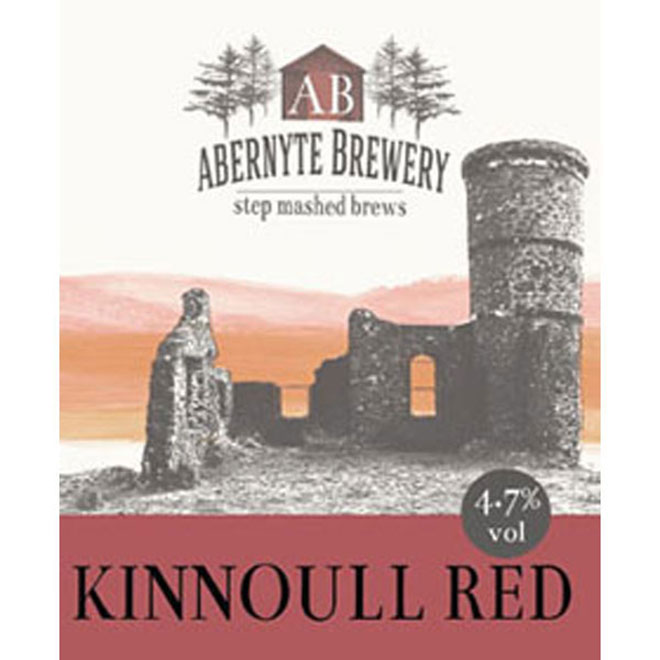 Kinnoull Red beer artwork