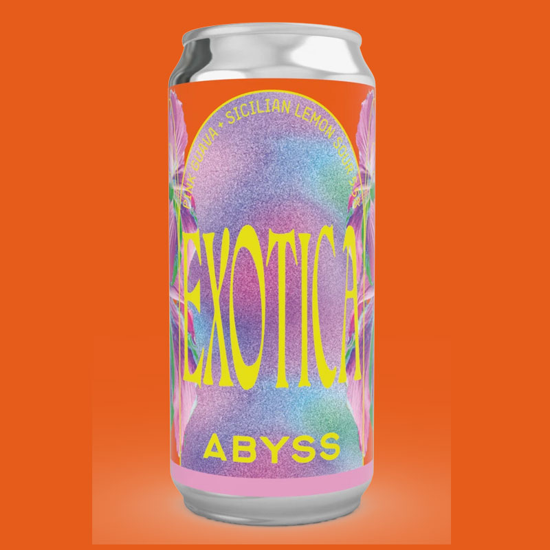 Exotica Pink Guava + Sicilian Lemon beer artwork