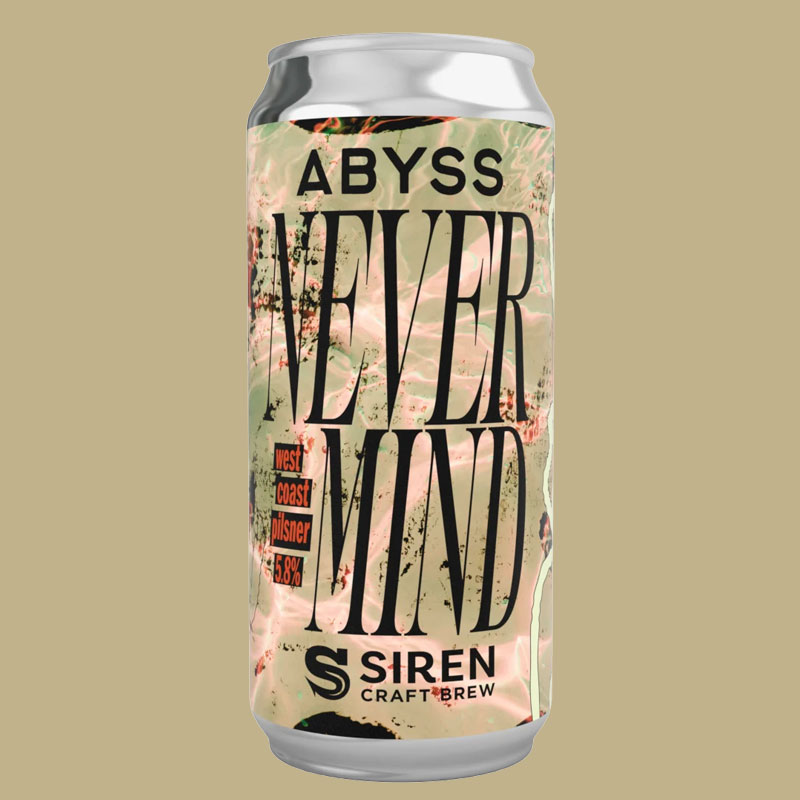 Never Mind beer artwork