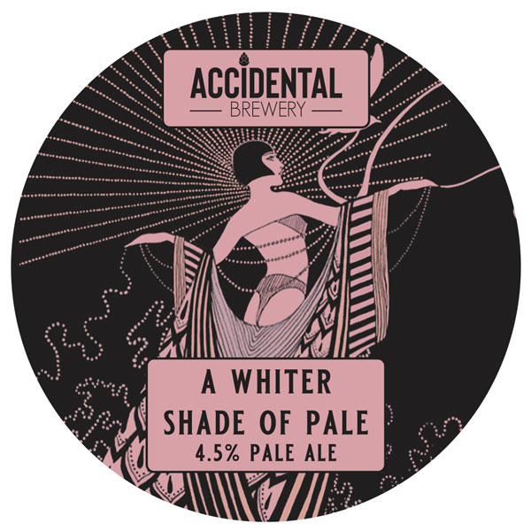 A Whiter Shade of Pale beer artwork