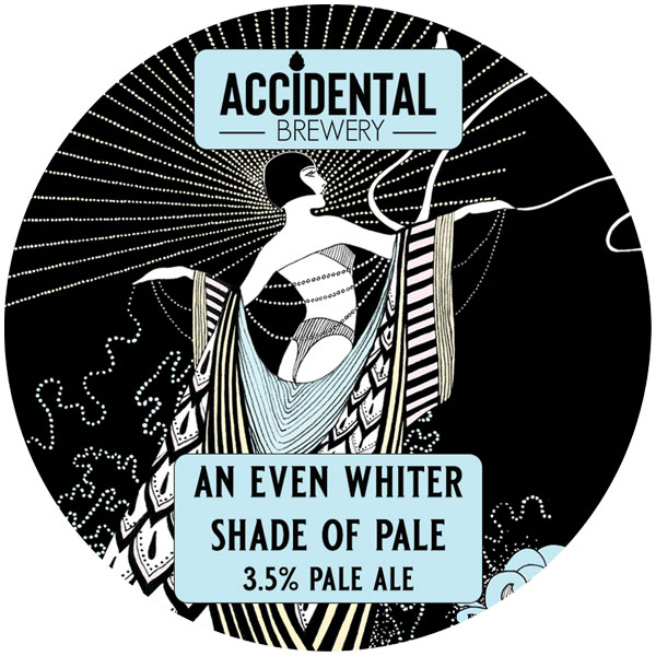 An Even Whiter Shade of Pale beer artwork