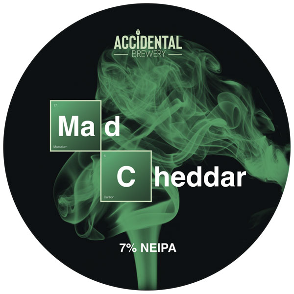 Mad Cheddar beer artwork