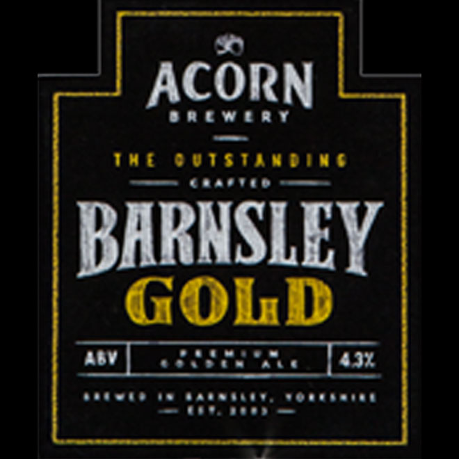 Barnsley Gold beer artwork