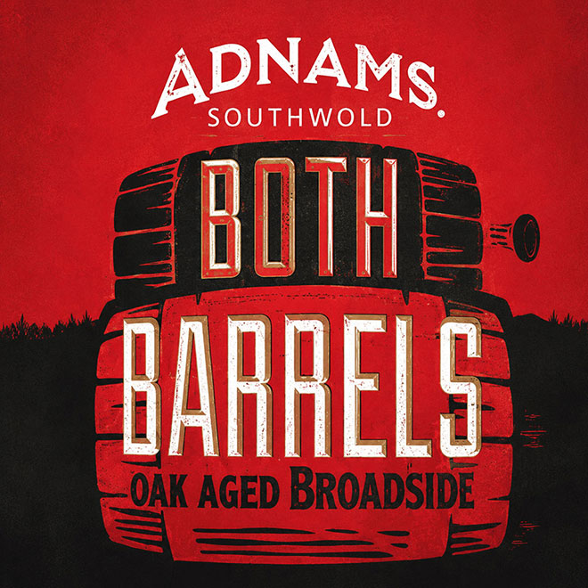 Both Barrels beer artwork