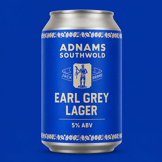 Earl Grey Lager beer artwork