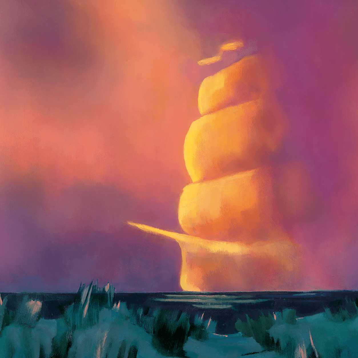 Ghost Ship Alcohol Free beer artwork
