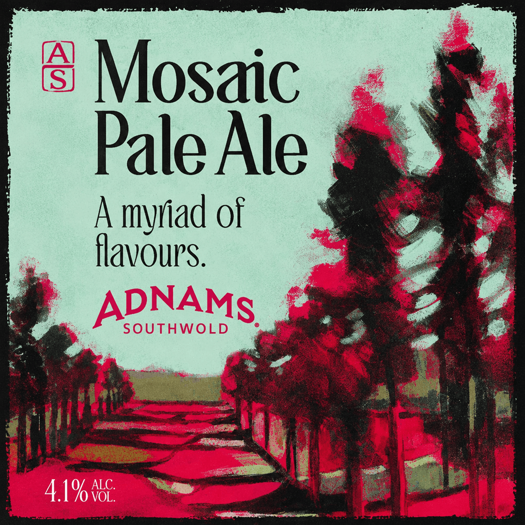 Mosaic Pale Ale beer artwork