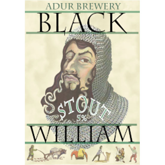 Black William beer artwork