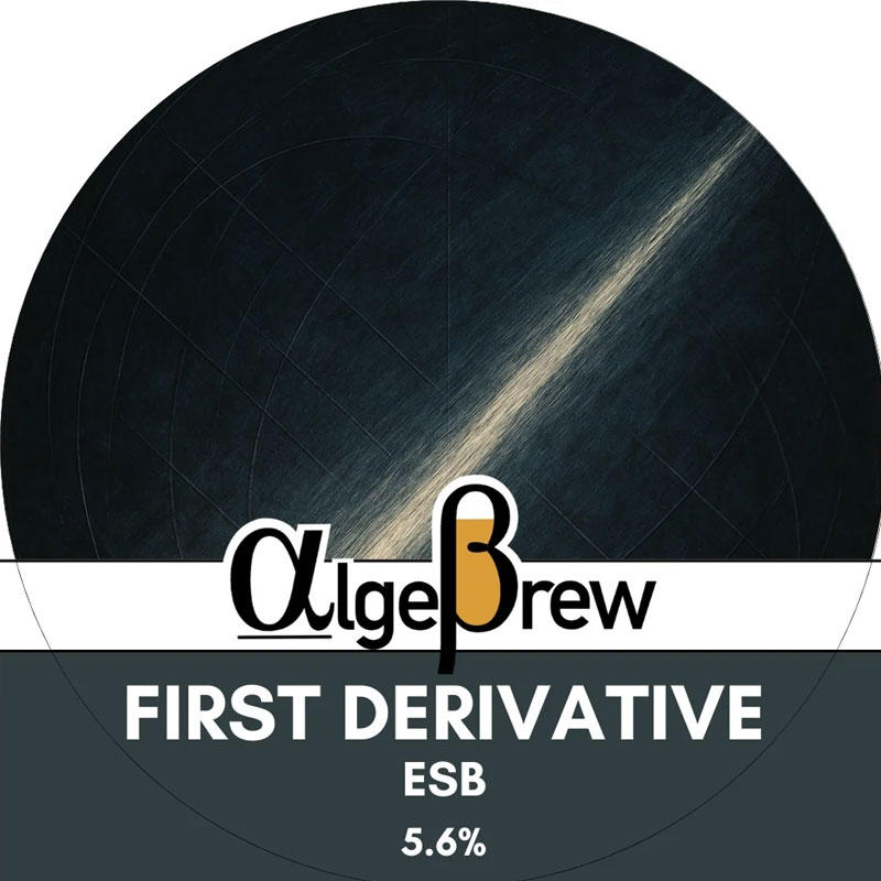 First Derivative beer artwork