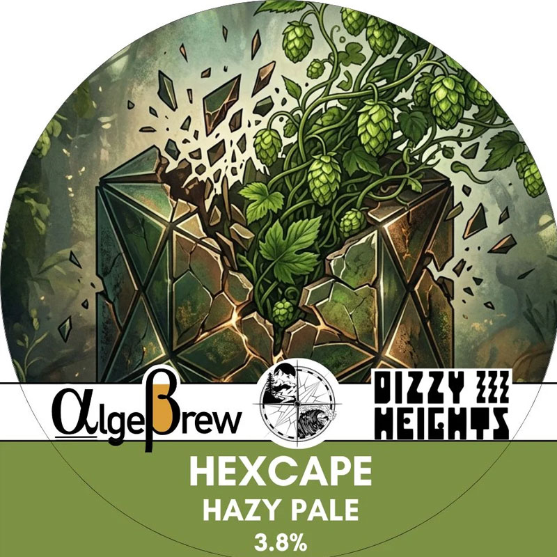 Hexcape beer artwork