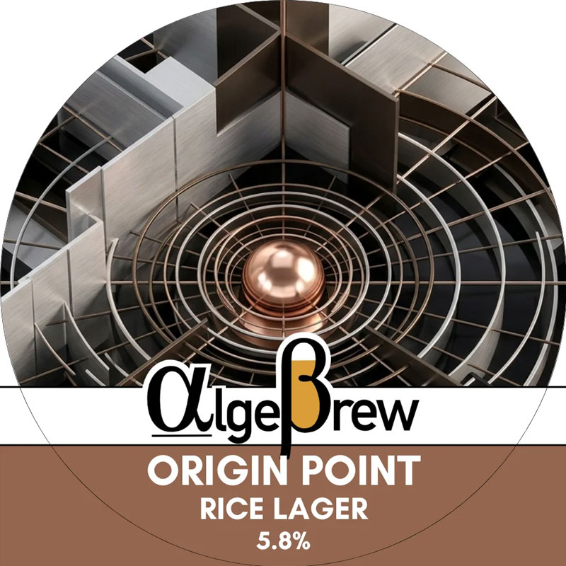 Origin Point beer artwork