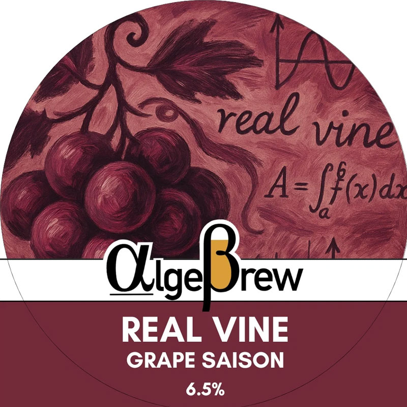 Real Vine beer artwork