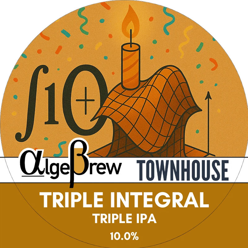 Triple Integral beer artwork