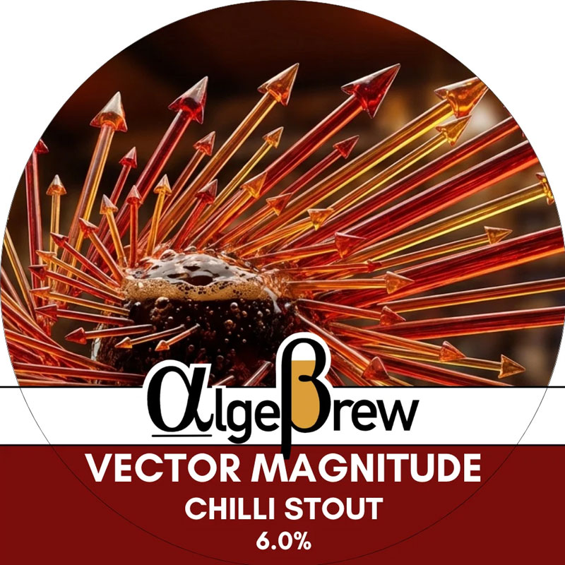 Vector Magnitude beer artwork