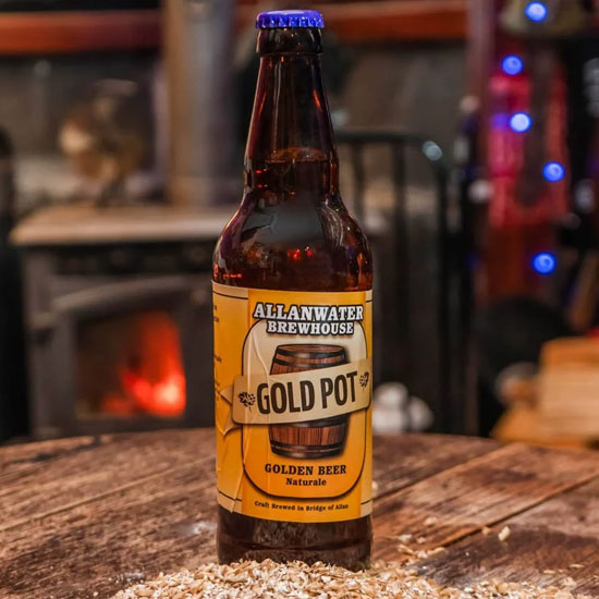 Gold Pot beer artwork