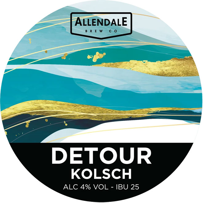 Detour beer artwork