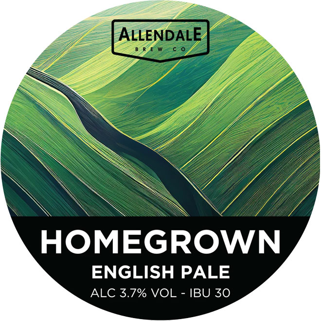 Homegrown beer artwork
