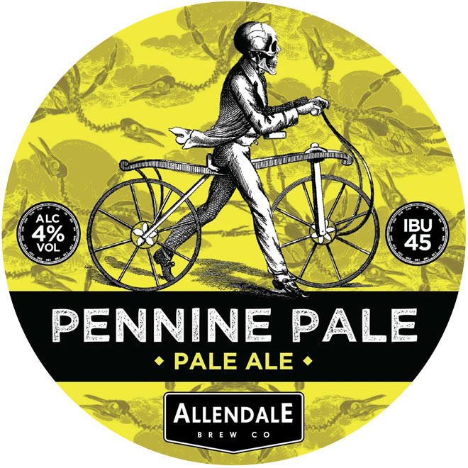 Pennine Pale beer artwork