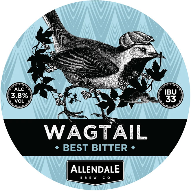 Wagtail beer artwork