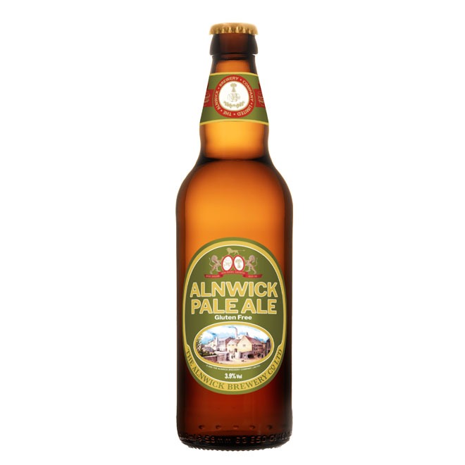 Alnwick Pale Gluten Free beer artwork