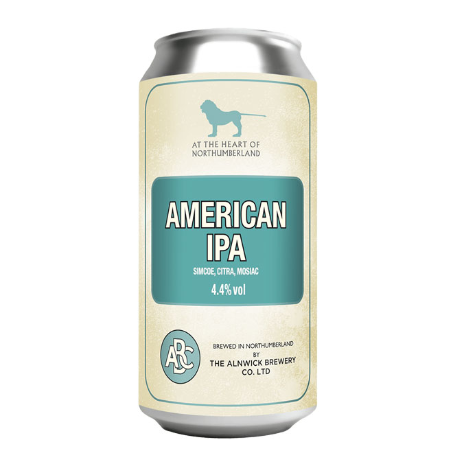 American IPA beer artwork