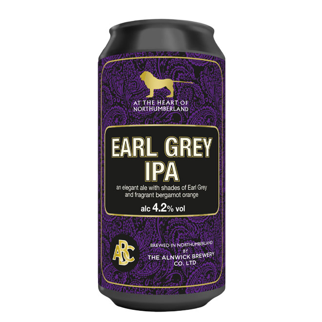 Earl Grey IPA beer artwork
