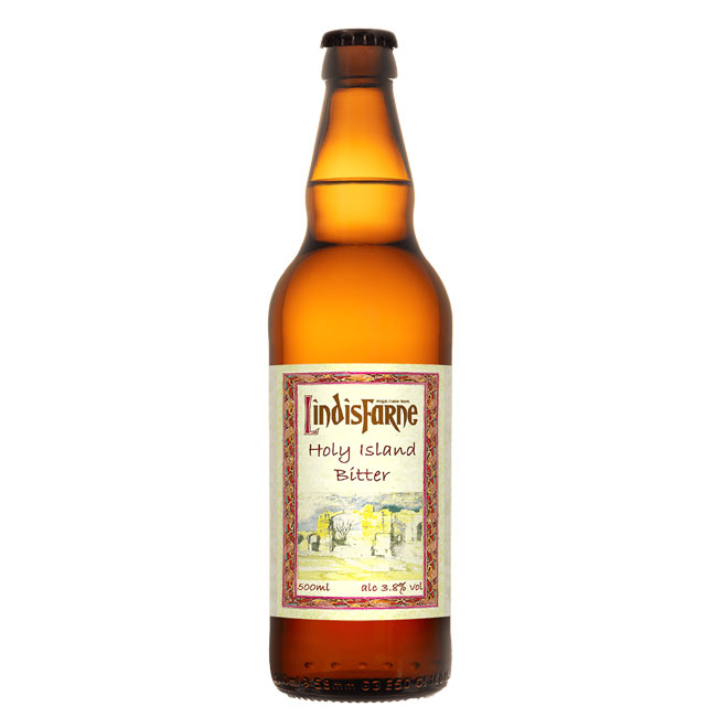 Holy Island Bitter beer artwork