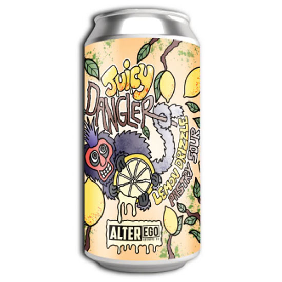 Juicy Dangler beer artwork