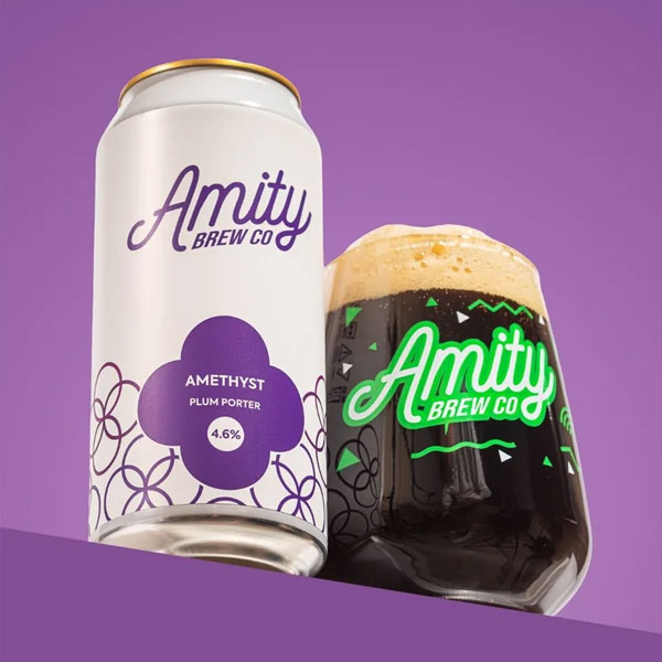 Amethyst beer artwork