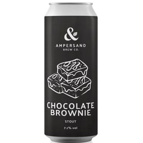 Chocolate Brownie beer artwork