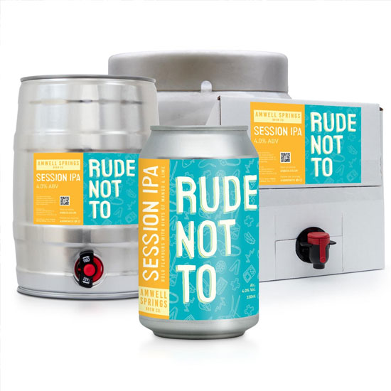 Rude Not To beer artwork